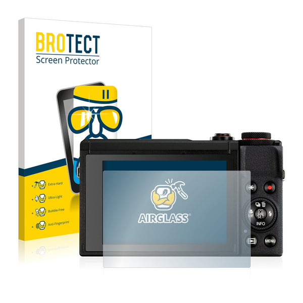 BROTECT AirGlass Glass Screen Protector for Canon PowerShot G7 X Mark III