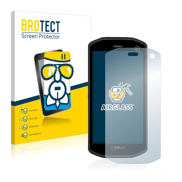 BROTECT AirGlass Glass Screen Protector for Cyrus CS28 Hipster Rev2