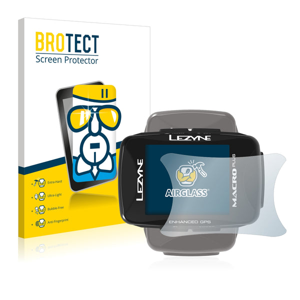 BROTECT AirGlass Glass Screen Protector for Lezyne Macro Plus GPS