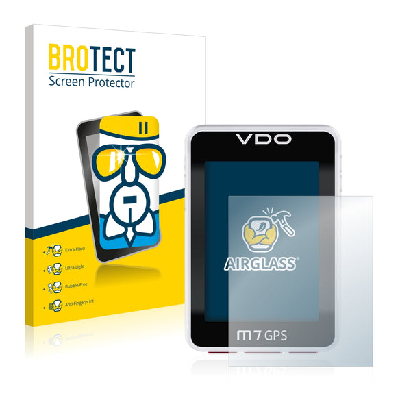 BROTECT AirGlass Glass Screen Protector for VDO M7 GPS