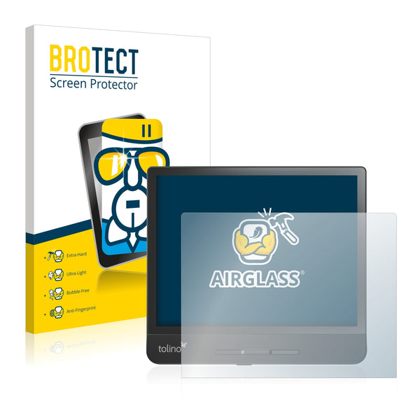 BROTECT AirGlass Glass Screen Protector for Tolino Epos 2 (Landscape)