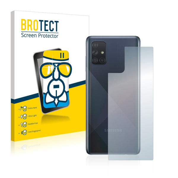 BROTECT AirGlass Glass Screen Protector for Samsung Galaxy A71 (Back)