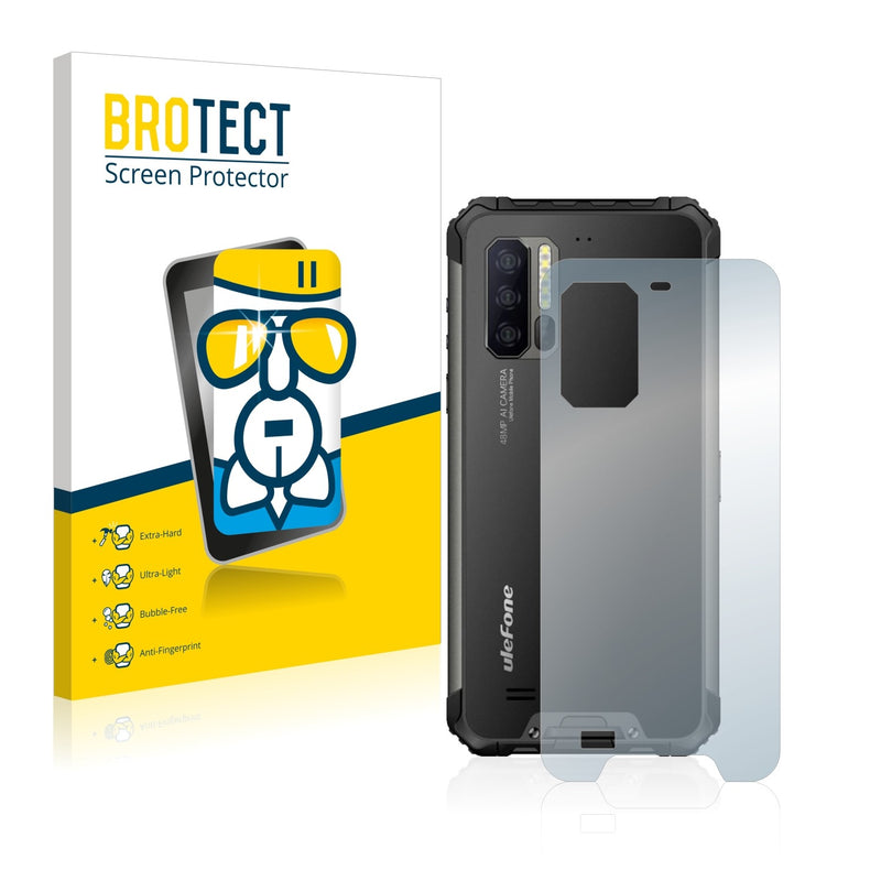 BROTECT AirGlass Glass Screen Protector for Ulefone Armor 7E (Back)