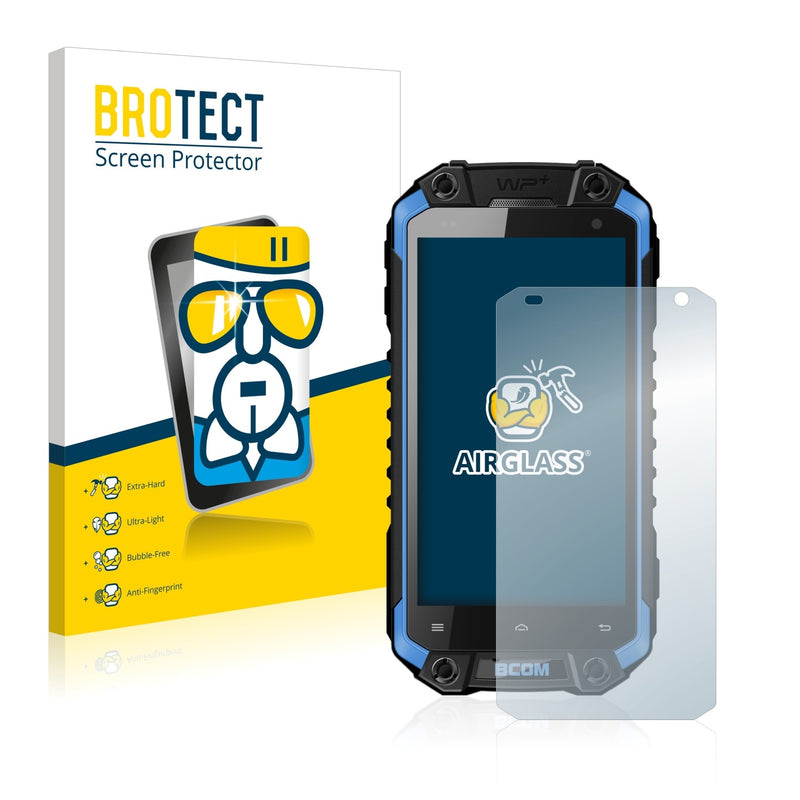 BROTECT AirGlass Glass Screen Protector for BCom Rough Pro EX-SM14A