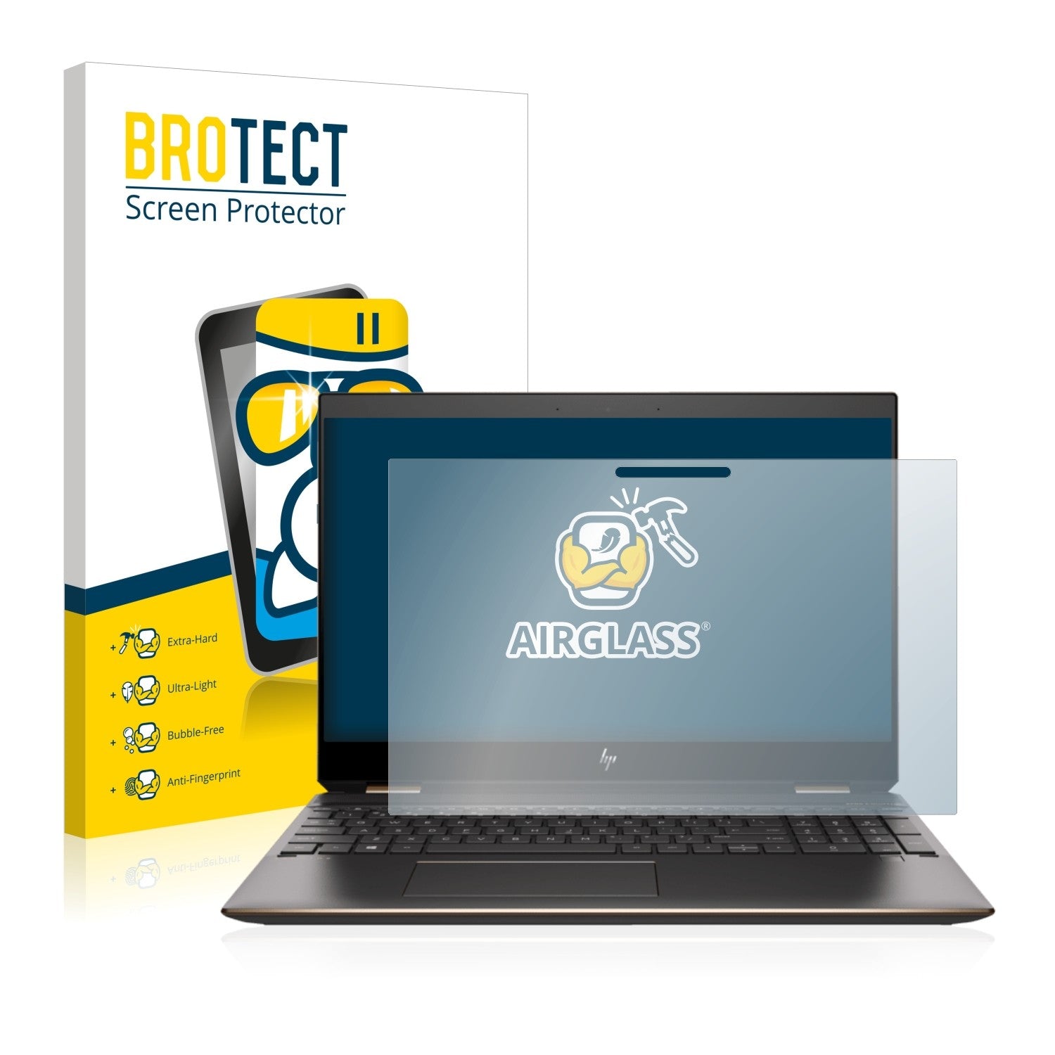 Nano Glass Screen Protector for HP Spectre X360 15-df1745ng - ScreenShield