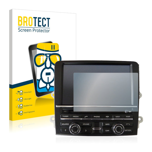 BROTECT AirGlass Glass Screen Protector for Porsche Macan 95B 2014 PCM 3.1