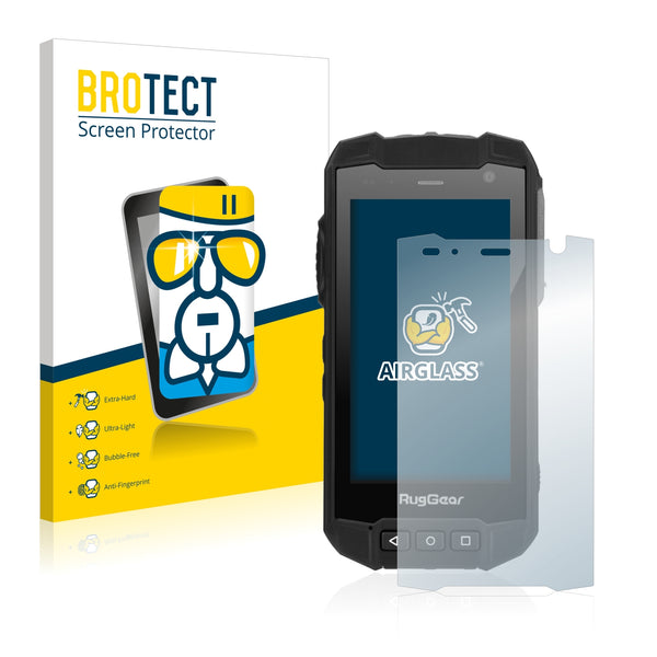 BROTECT AirGlass Glass Screen Protector for RugGear RG530