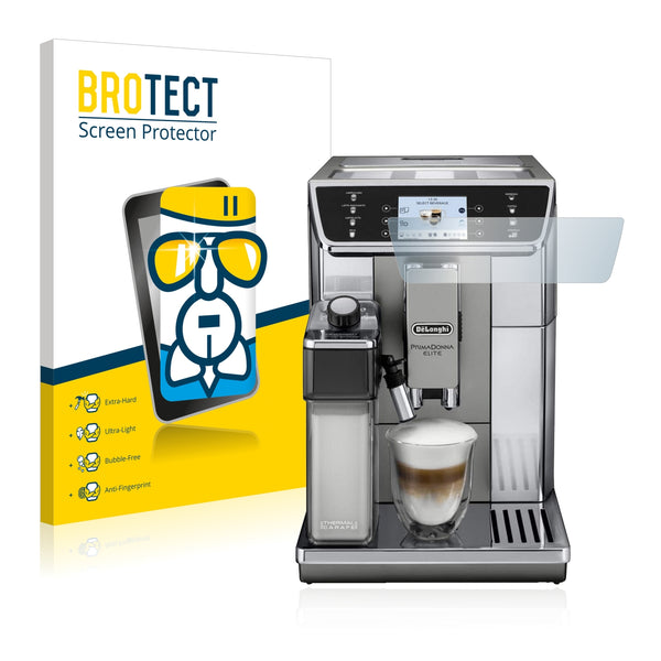 BROTECT AirGlass Glass Screen Protector for DeLonghi Primadonna Elite ECAM650.85.MS