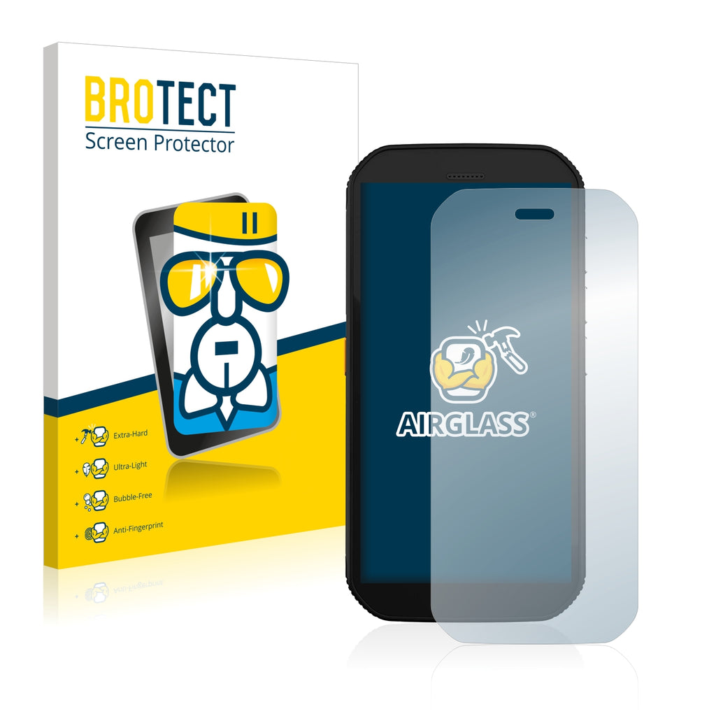 BROTECT AirGlass Glass Screen Protector for Caterpillar Cat S42 H+ -  ScreenShield