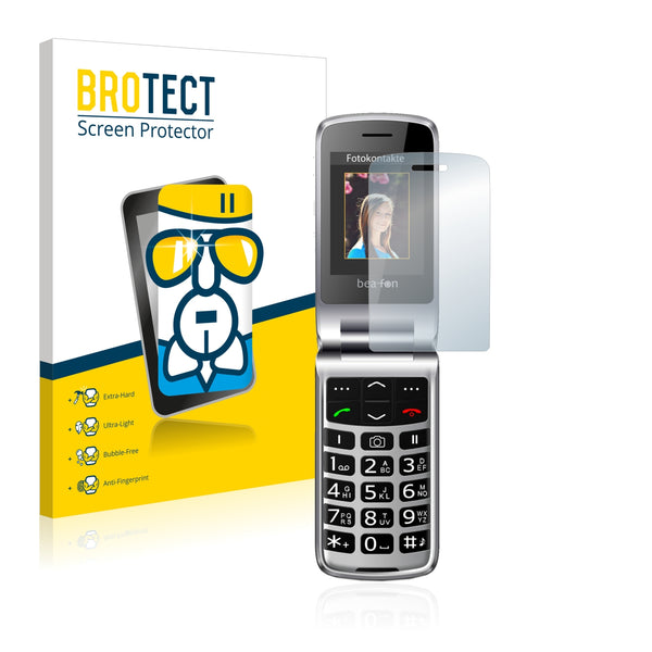 BROTECT AirGlass Glass Screen Protector for Beafon SL595 plus (Inner display)