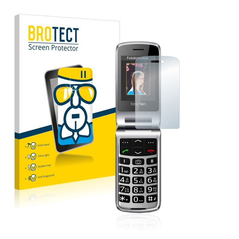 BROTECT AirGlass Glass Screen Protector for Beafon SL595 plus (Inner display)