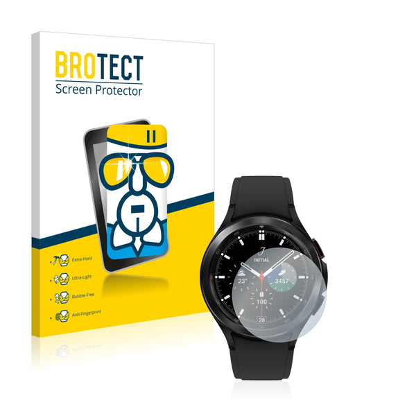 BROTECT AirGlass Glass Screen Protector for Samsung Galaxy Watch 4 Classic (46mm)