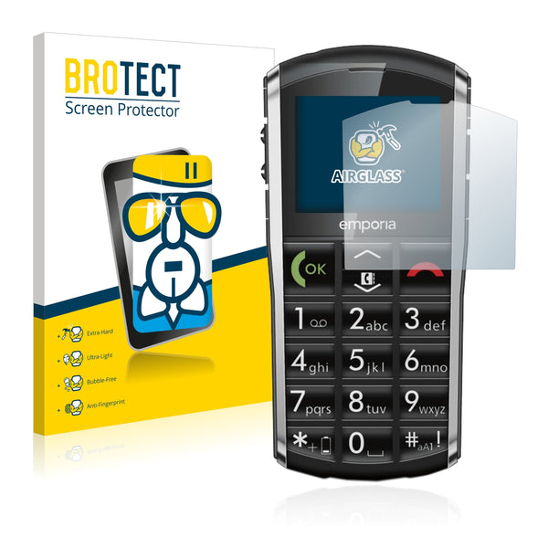 BROTECT AirGlass Glass Screen Protector for Emporia emporiaPURE