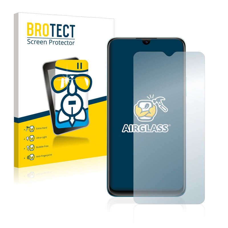 BROTECT AirGlass Glass Screen Protector for Vivo Y15s