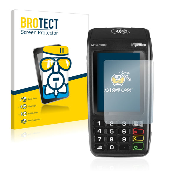 BROTECT AirGlass Glass Screen Protector for Concardis Move 5000