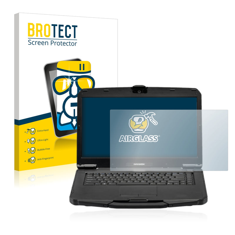BROTECT AirGlass Glass Screen Protector for Durabook S15AB