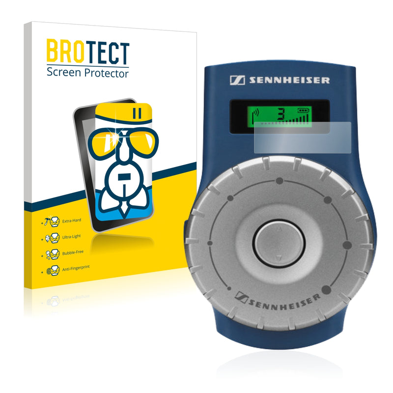 BROTECT AirGlass Glass Screen Protector for Sennheiser EK 2020-D-II