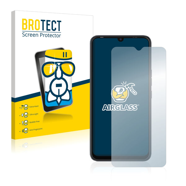 BROTECT AirGlass Glass Screen Protector for Tecno Spark 8C