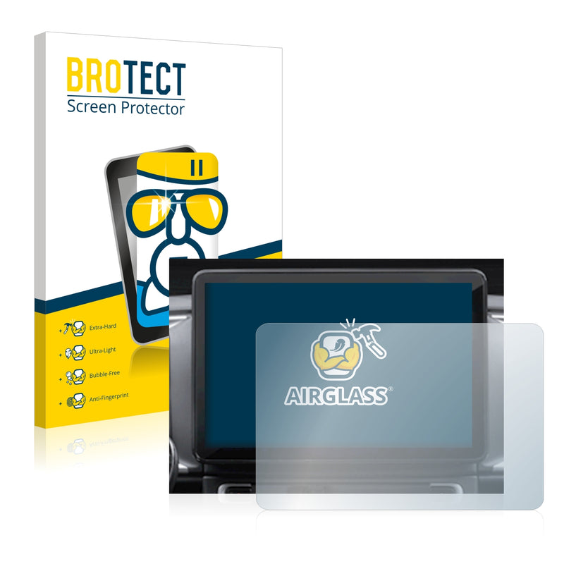 BROTECT AirGlass Glass Screen Protector for Fiat Ducato 2021 10 Uconnect Radio