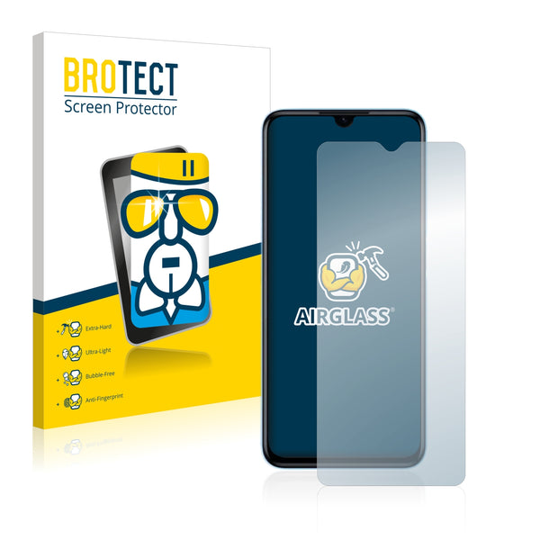 BROTECT AirGlass Glass Screen Protector for Realme Narzo 50A Prime
