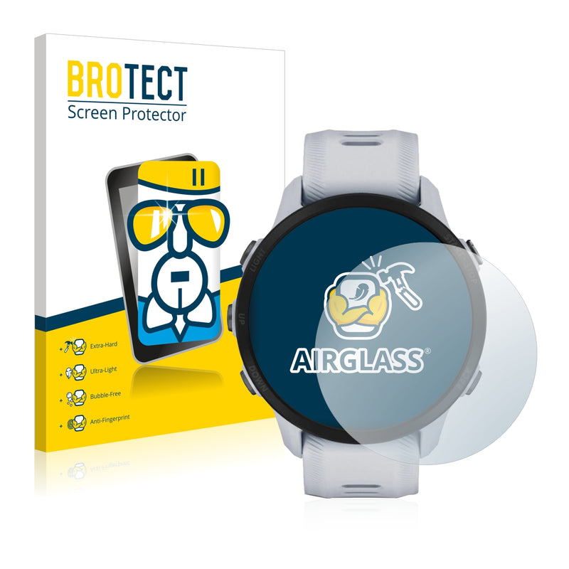 BROTECT AirGlass Protection d'écran en verre pour Garmin vivoactive HR