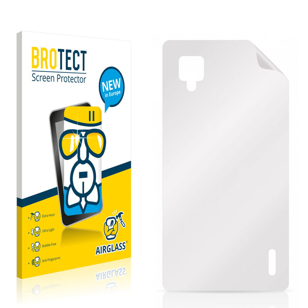 BROTECT AirGlass Glass Screen Protector for LG Electronics E975 Optimus G (Back)