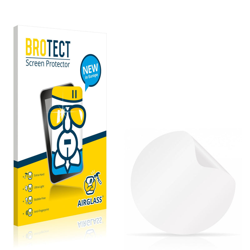 BROTECT AirGlass Glass Screen Protector for Circular Displays (Diameter: 45 mm)