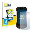 3x BROTECT AirGlass Glass Screen Protector for Zebra TC75