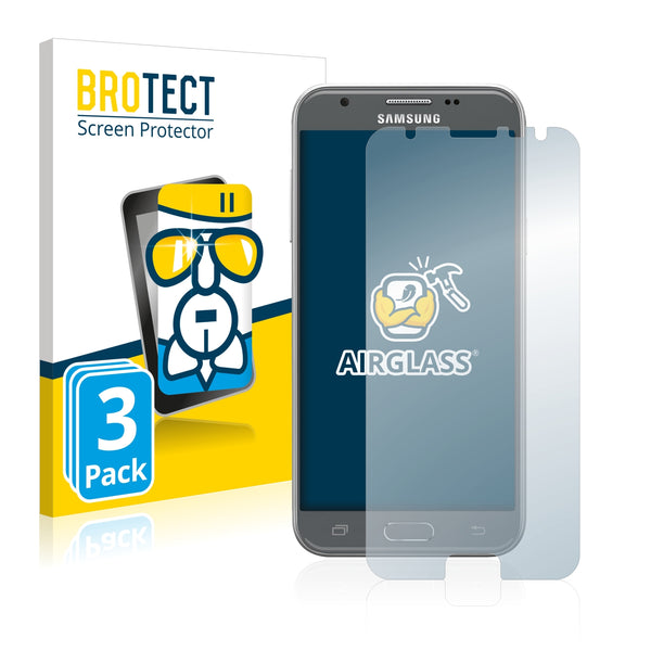 3x BROTECT AirGlass Glass Screen Protector for Samsung Galaxy J3 2017