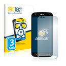 3x BROTECT AirGlass Glass Screen Protector for LG X Venture