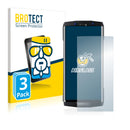 3x BROTECT AirGlass Glass Screen Protector for Doogee Homtom HT70