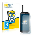 3x BROTECT AirGlass Glass Screen Protector for Blackview BV9500 Pro