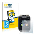 3x BROTECT AirGlass Glass Screen Protector for Simvalley Mobile PX-3914