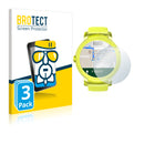 3x BROTECT AirGlass Glass Screen Protector for Mobvoi Ticwatch E Lemon