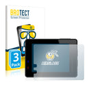 3x BROTECT AirGlass Glass Screen Protector for Apeman A100