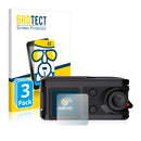 3x BROTECT AirGlass Glass Screen Protector for Garmin Virb XE (top display)