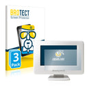 3x BROTECT AirGlass Glass Screen Protector for Honeywell Evohome THR99C3100