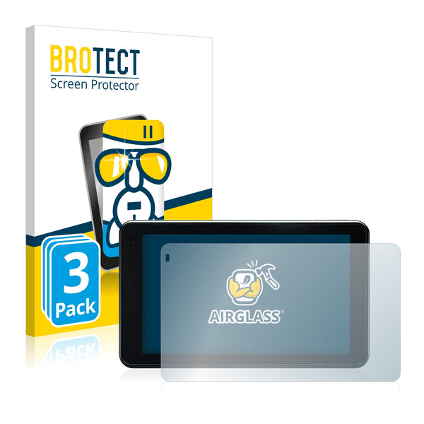 3x BROTECT AirGlass Glass Screen Protector for Garmin n√ºvi 3710