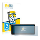 3x BROTECT AirGlass Glass Screen Protector for Mercedes-Benz W212 NTG4 E-Class