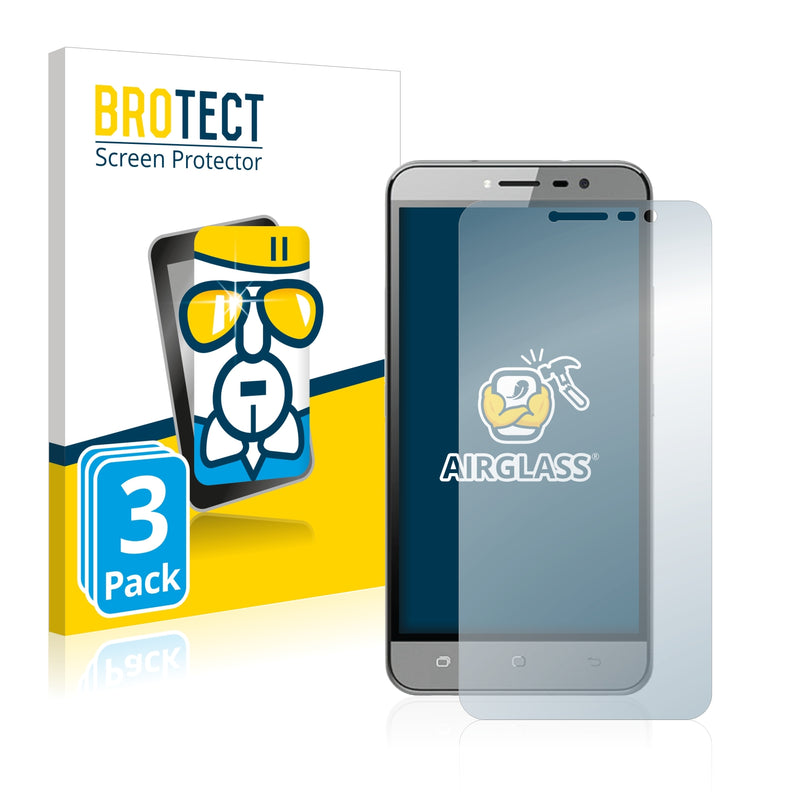 3x BROTECT AirGlass Glass Screen Protector for Hisense F23