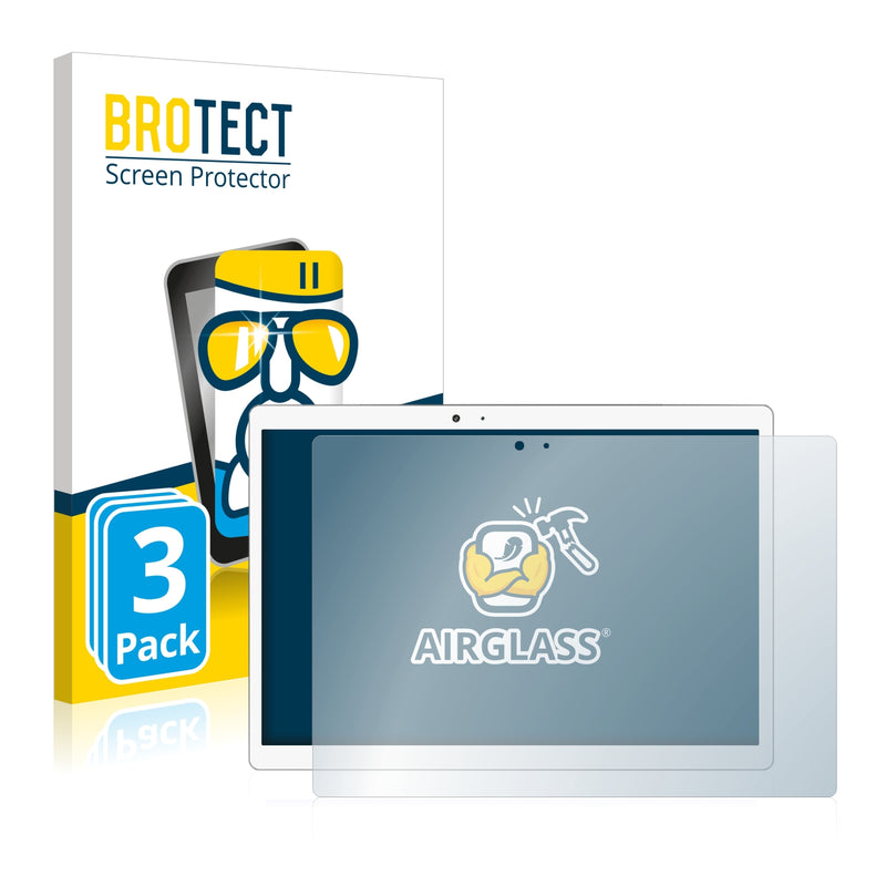 3x BROTECT AirGlass Glass Screen Protector for Teclast T20