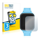 3x BROTECT AirGlass Glass Screen Protector for TCL MT40