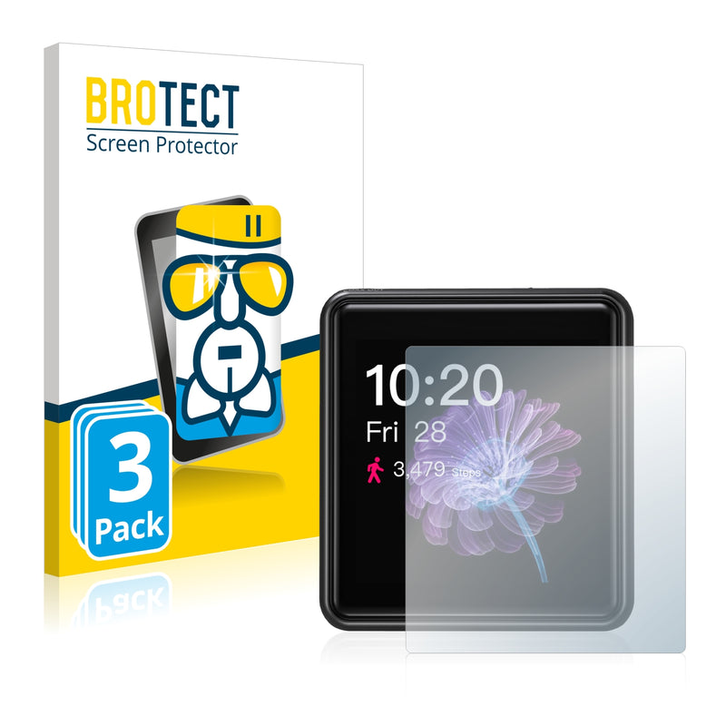 3x BROTECT AirGlass Glass Screen Protector for FiiO M5
