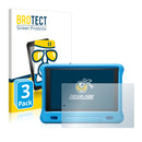 3x BROTECT AirGlass Glass Screen Protector for Amazon Fire HD 10 Kids 2019 (9th generation)