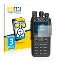 3x BROTECT AirGlass Glass Screen Protector for Anytone AT-D878UV