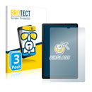 3x BROTECT AirGlass Glass Screen Protector for Samsung Galaxy Tab S5e WiFi