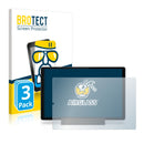 3x BROTECT AirGlass Glass Screen Protector for Lenovo SmartTab M10 Plus (2nd generation)