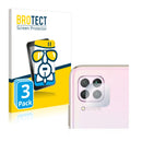 3x BROTECT AirGlass Glass Screen Protector for Huawei P40 lite (Camera)