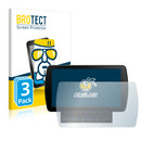 3x BROTECT AirGlass Glass Screen Protector for XTrons TQ100