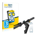 3x BROTECT AirGlass Glass Screen Protector for Segway Ninebot KickScooter MAX G30D II